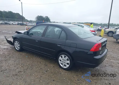 2003 Honda Civic Ex from USA, damaged, VIN 2HGES26793H526807